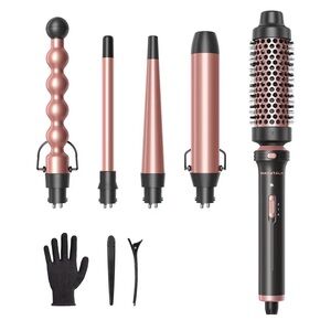 Wavytalk 5 in 1 curling wand set